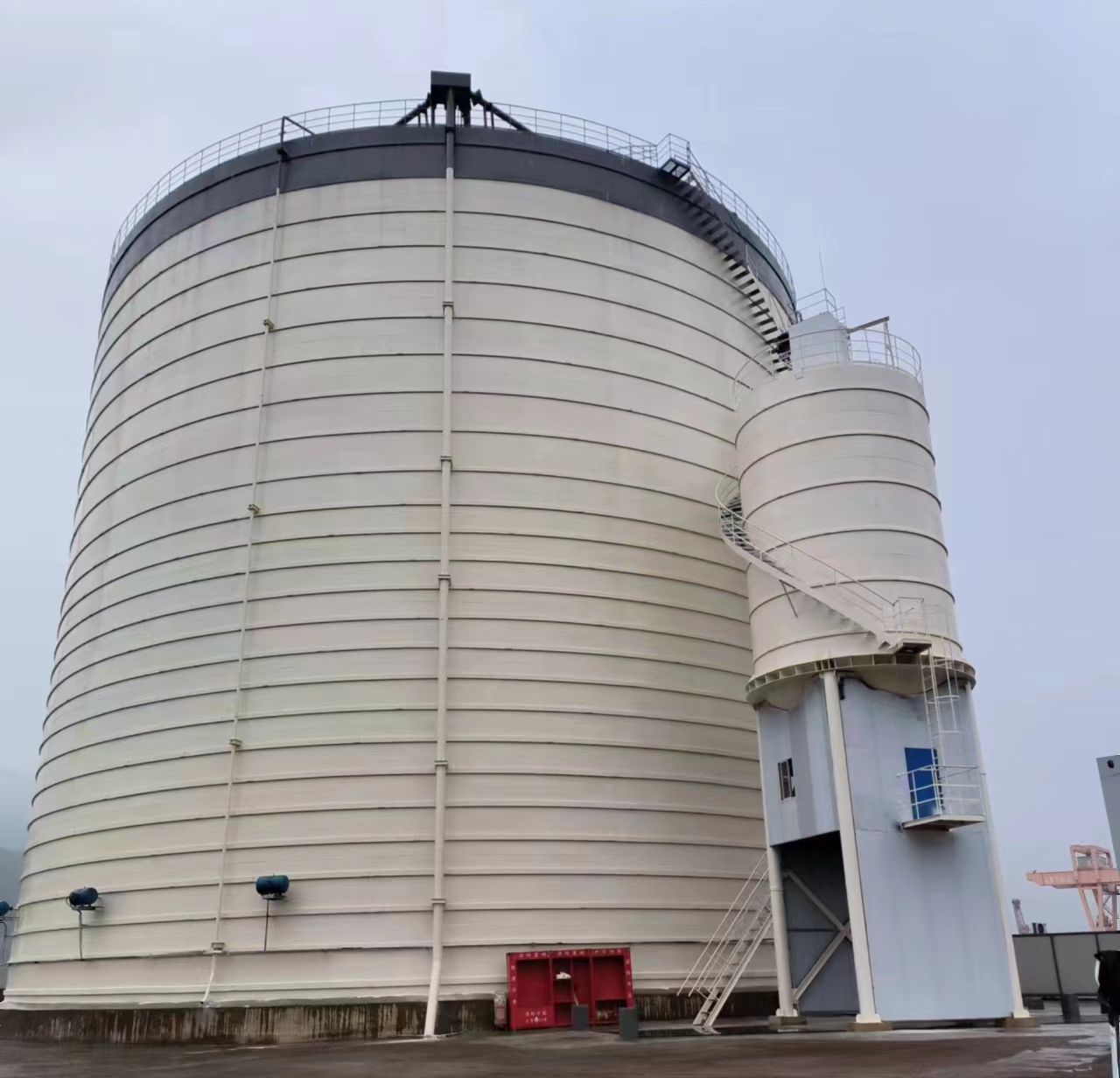 封丘10万吨水泥钢板库